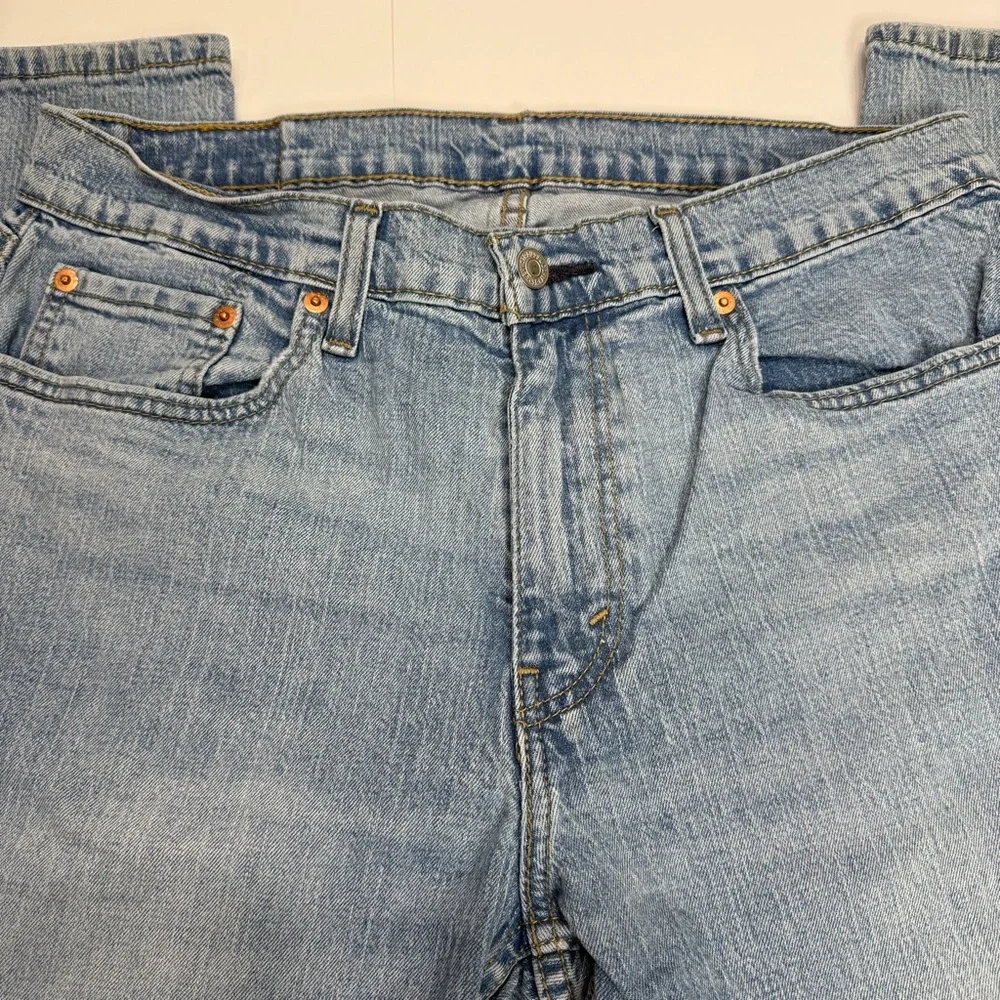 Levi's Men's Light Blue Classic Straight Jeans 559 33x32
